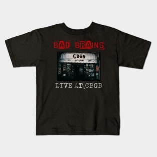 bad brains live at cbgb Kids T-Shirt